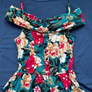 Vintage Floral Beauty- long dress